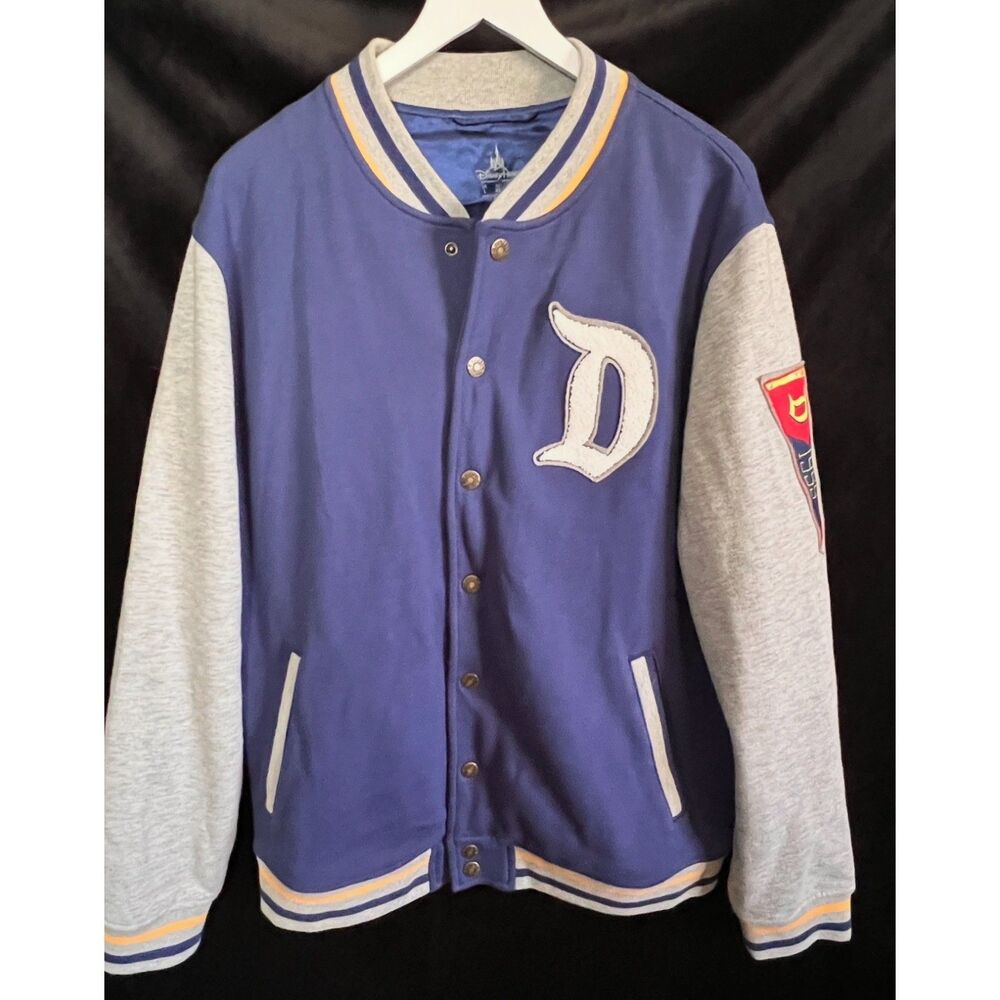 Disney Parks 55 Anniversary Varsity Jacket 1955 Men's Large Disneyland